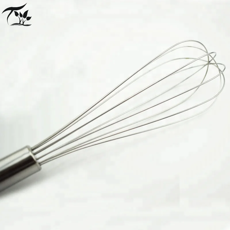 
12' Trade Assurance Egg Beater Stainless Steel Egg Whisk 