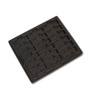 Hot sale  high quality thermoforming rubber sheets esd antistatic plastic tray for electronics
