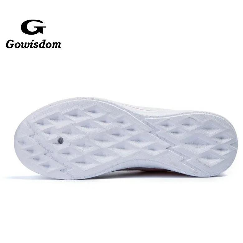 Up Knit Pu Sport Running Shoes Factory Wholesale Lightweight Breathable Lace Women TEXTILE+PU 100 Pairs GOWISDOM TEXTILE 200000