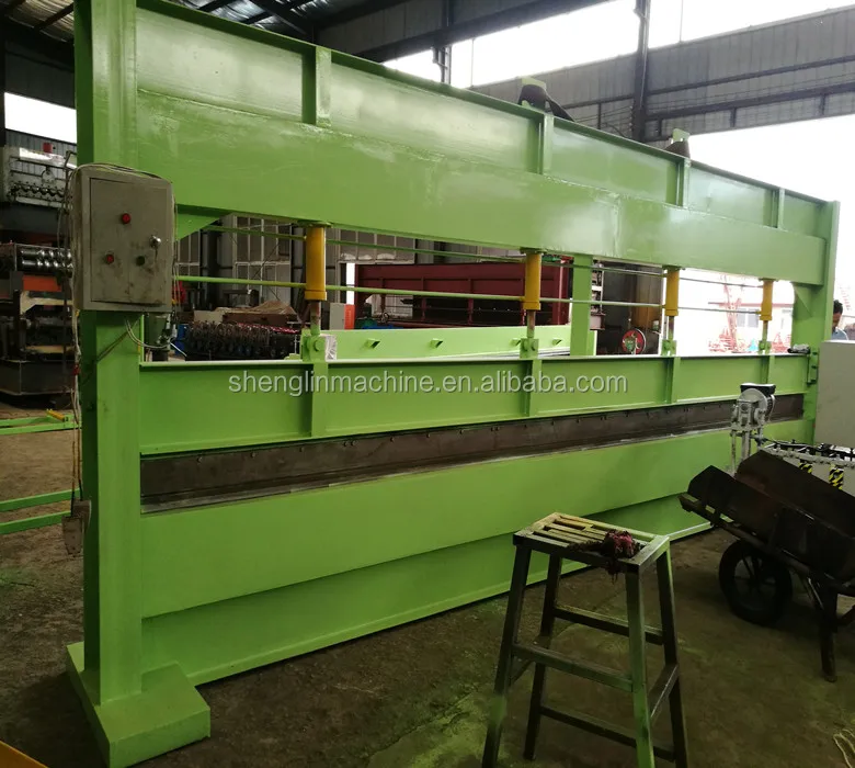 HAIDE 4 meter 6 meters hydraulic bending machine for steel metal sheet