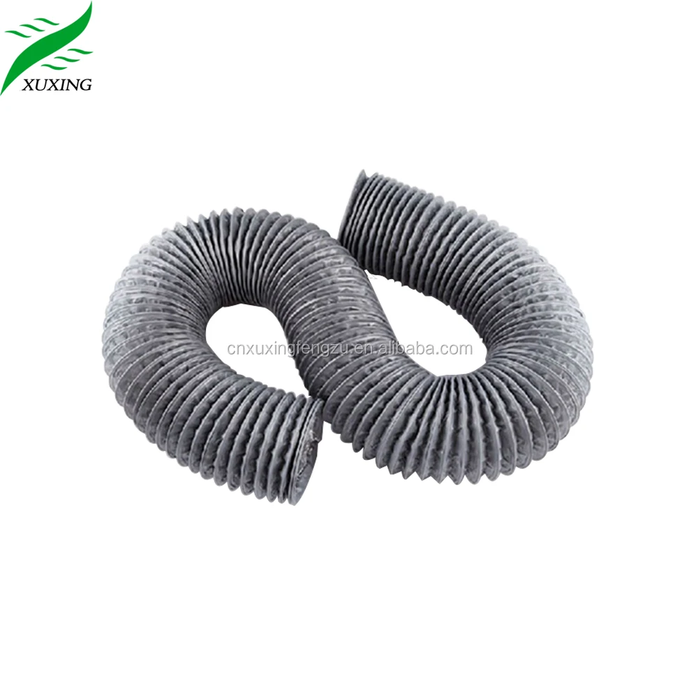 hvac heat resistant aluminum air duct PVC air flexible ventilation hose