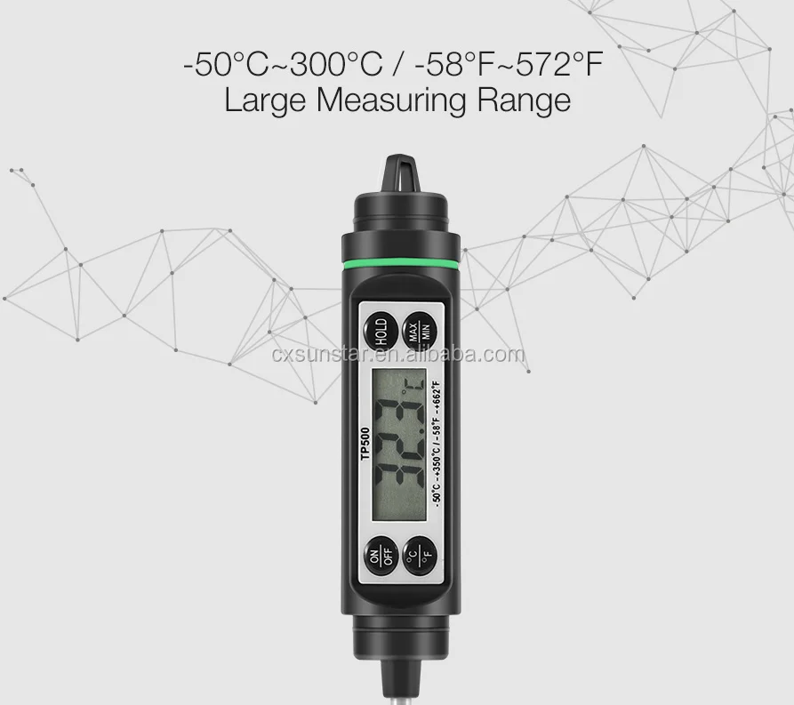 TP500 Pen Shape High-performing Instant Read Digital BBQ Cooking Meat Food Thermometer