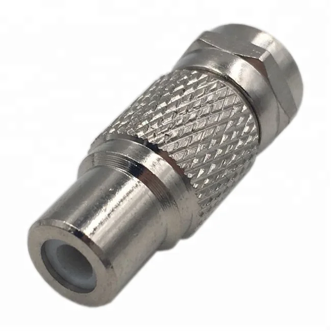 
F male to RCA jack female connector 