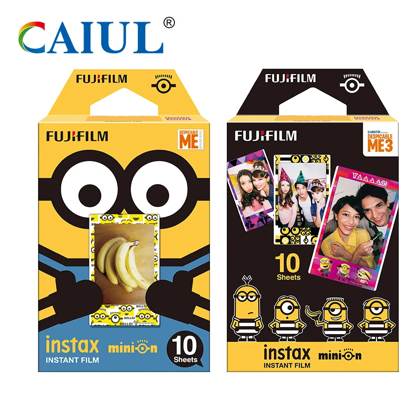 
Пленка Fujifilm instax mini film minion для камеры моментальной печати 8/9/7s/25 