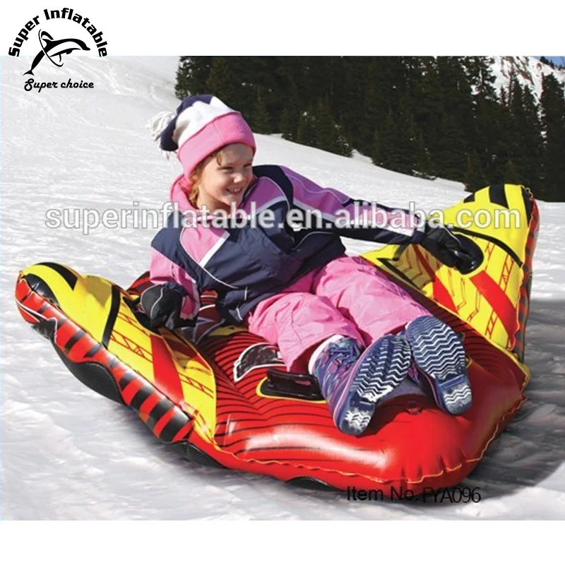 Factory Hot Sale Inflatable Snow Sled Tube with Handle