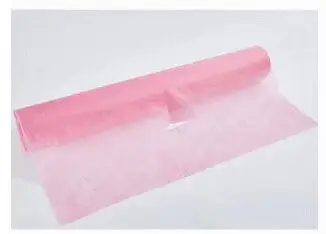 Disposable sheets for massage table with face hole, Cross line bed sheets roll