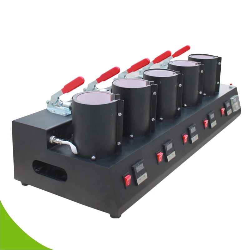 High Quality Mug Sublimation 5 In 1 Prior Cup Heat Press Printing Machine
