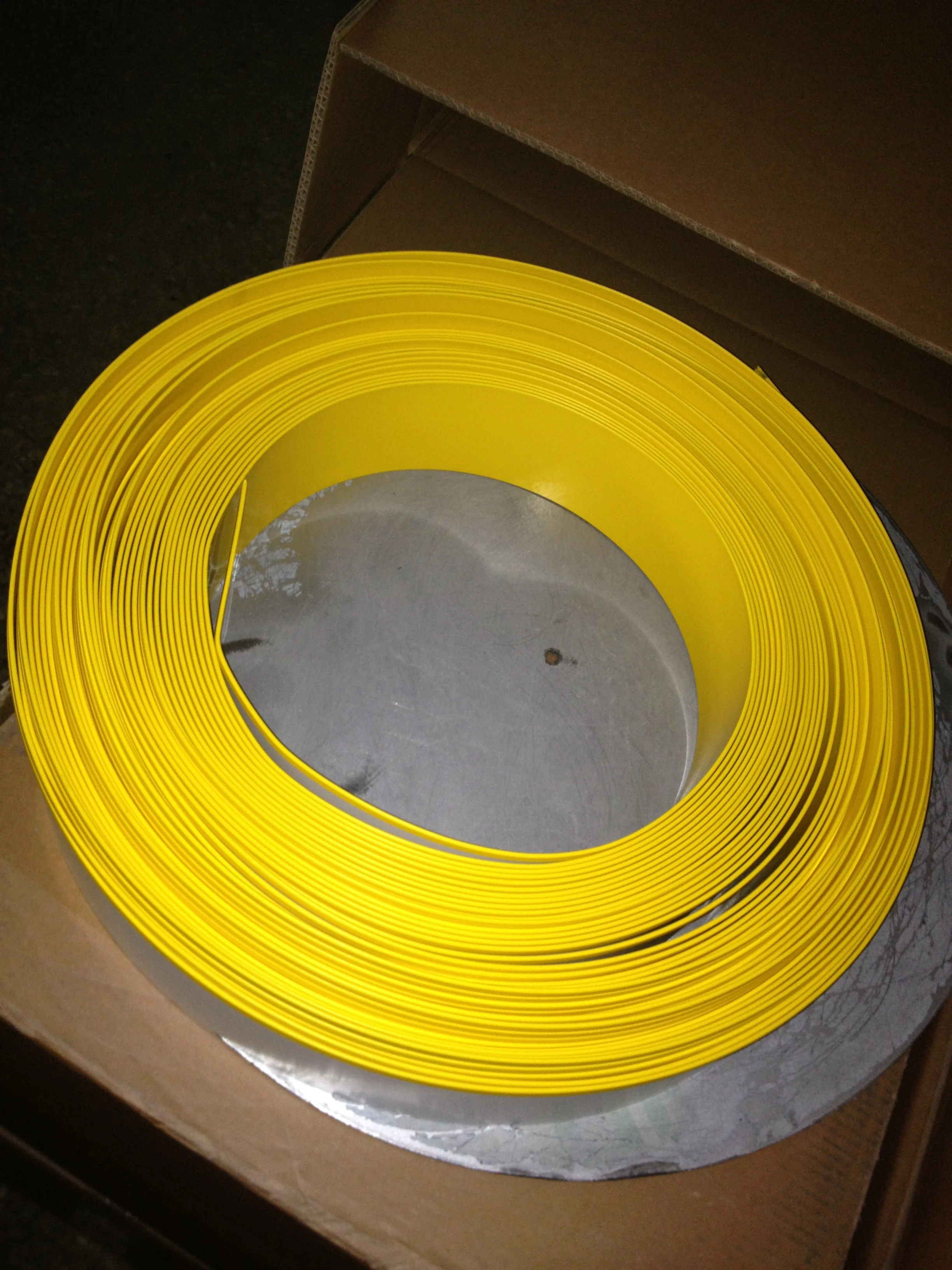 Anodized aluminum channel letter edge with foam and PVC for LED acrylic aluminum channel sign