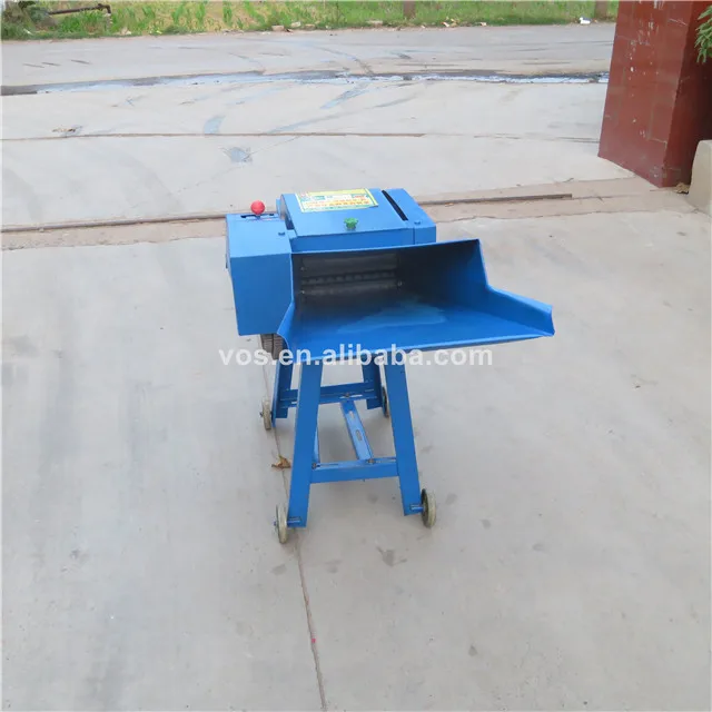 Animal feed fodder grass cutting crusher machine/cow feed chaff cutter machine