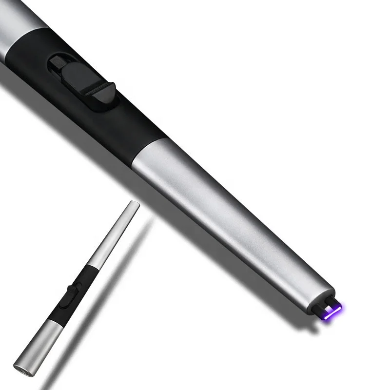 Electronic Candle Lighter Arc Windproof BBQ USB Rechargeable Lighter