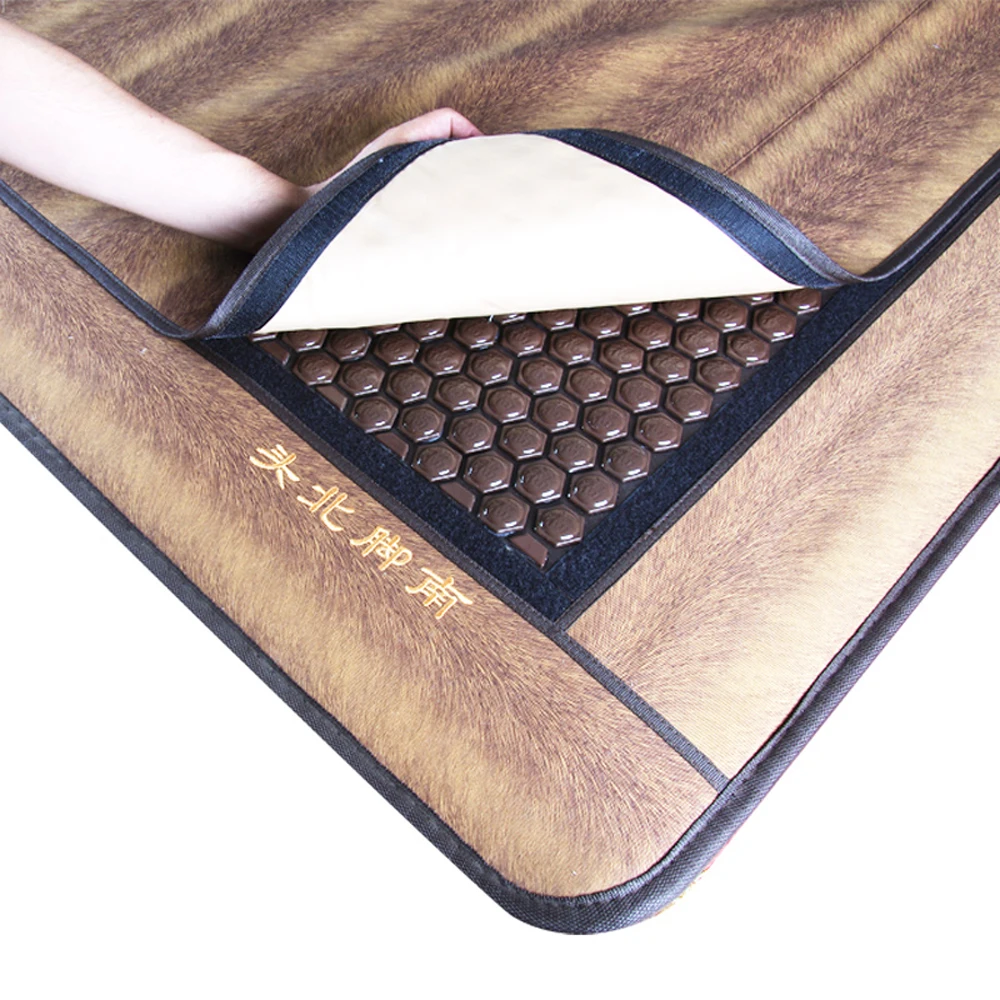  Корея охлаждение Электрический разминающий массаж керамический татами Турмалин тепловое излучение в дальнем инфракрасном диапазоне здоровый нефритовый матрас