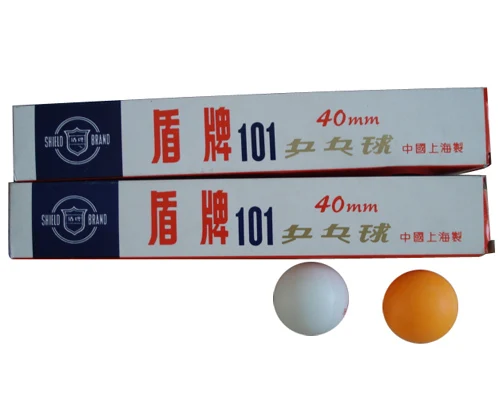 Yiwu Factory Wholesale High Polymer With High Bounce Pp 40mm White Seamless Xushaofa Brand Plastic 3 Star Table Tennis Ball