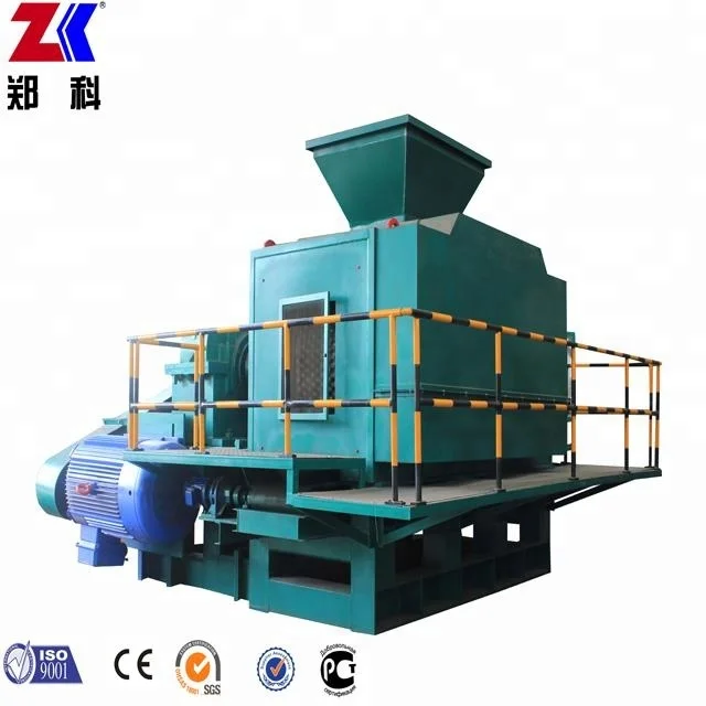 Iron ore fines briquette press machine