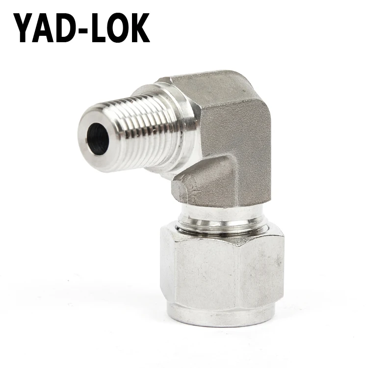 
YAD-LOK 90 Degree 3000Lbs Forged Stainless Steel 304 Elbow Connection 