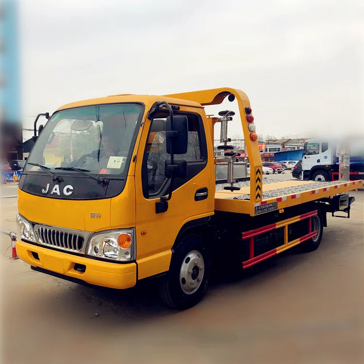 Factory Direct Sale Tow Trucks JAC 4x2 Road Recovery Wrecker Truck