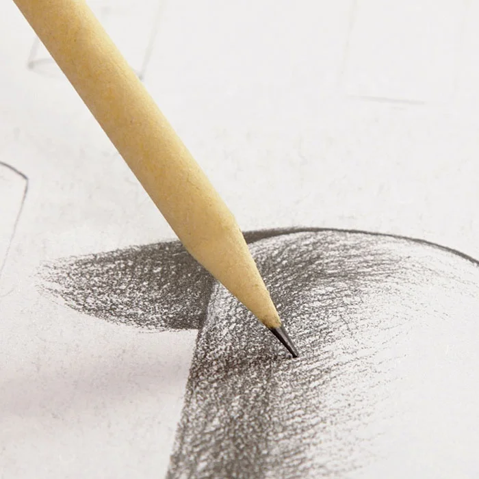 Экологически чистые карандаши из переработанной бумаги для рекламы