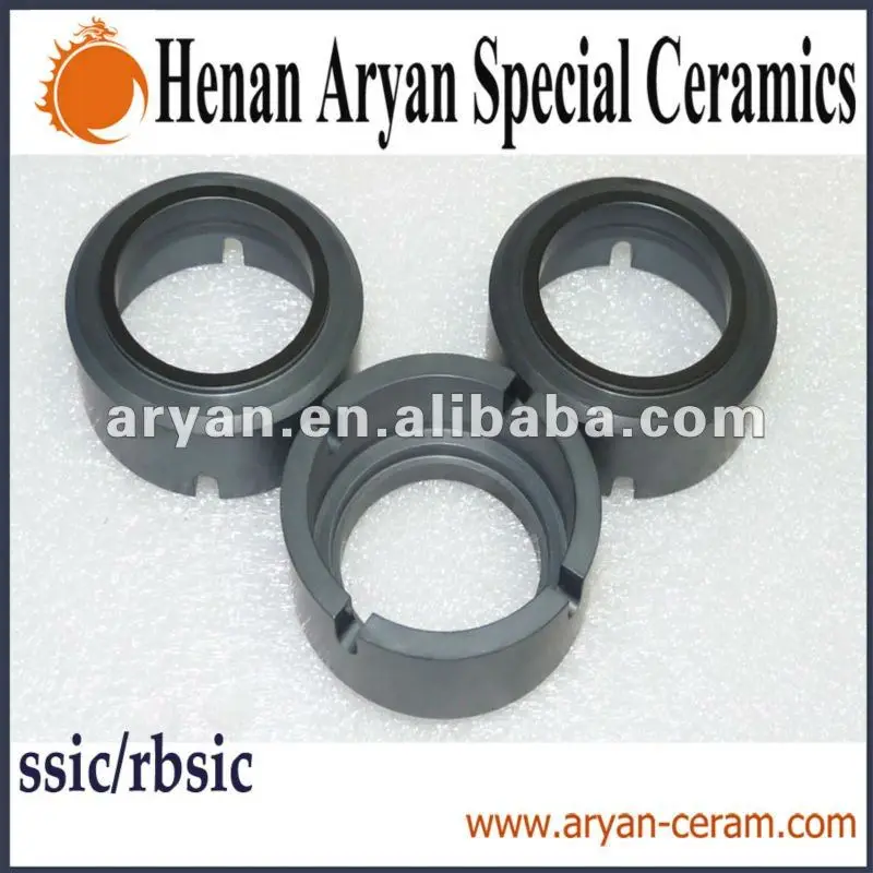 Silicon Carbide Material seal Ring/rbsic Bush for compressor sealing
