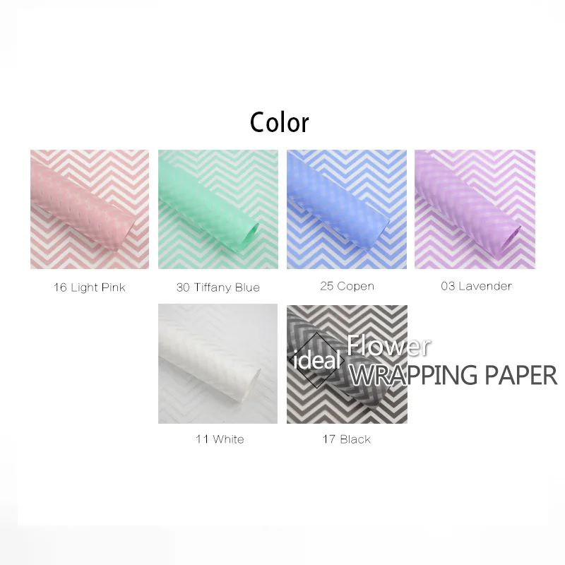 Plastic Florist Wrapping Paper For Flowers