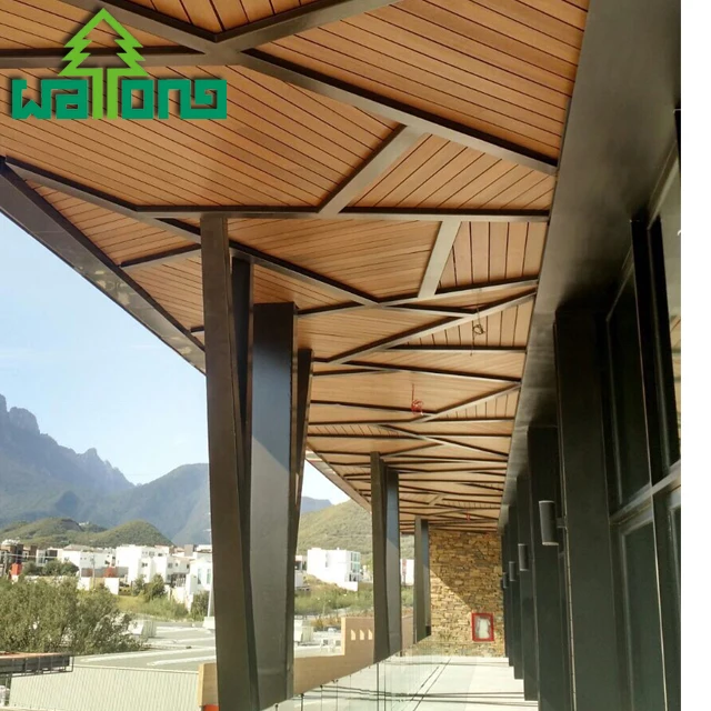 
Capped WPC outside cladding outdoor decorative wall panels 
