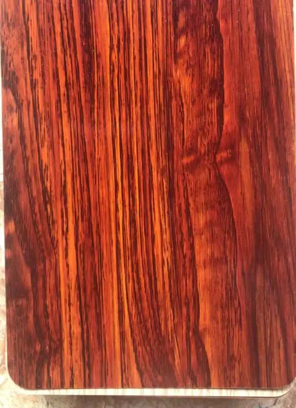 3d  PET wood effect film for aluminium profile vacuum heat transfer