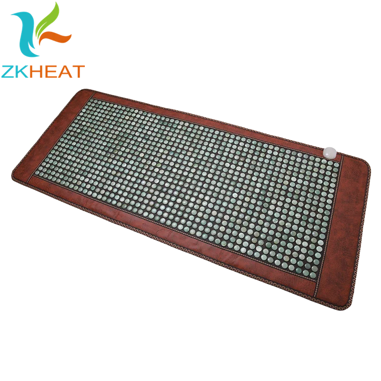 Far infrar heat therapi heal jade mat hot stone massage set