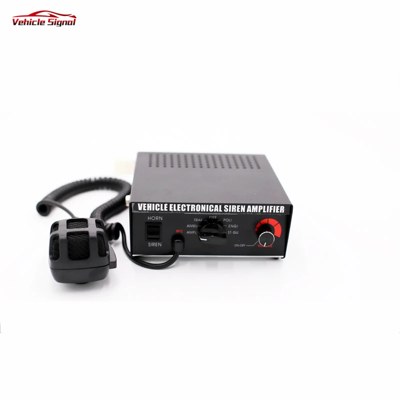 Wholesale waterproof 6 tones alarming Amplifier 100w High Power Electronic Car Siren