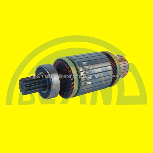 Компоненты Стартера Якорь A-BPS43101 МТЗ Т25 Т40 JUBANA MAGNETON ЮБАНА МАГНЕТОН Стартер БЕЛАРУС ТРАКТОР