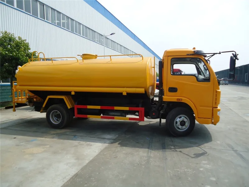 4x2 Yuejin RHD LHD 5000 liters camion cisterna de diesel