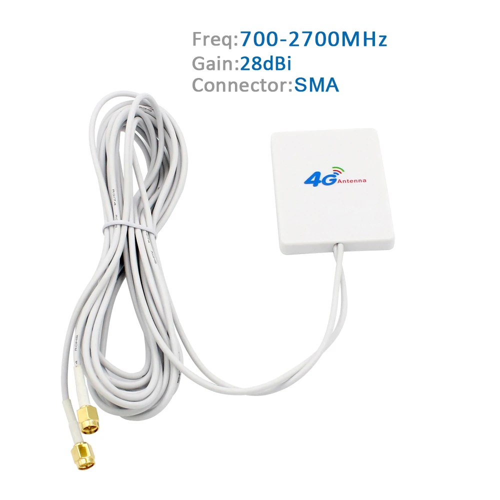4g LTE Antenna 3G 4G Router Antenna with SMA Connector with 3m cable for Huawei 3G 4G LTE Router Modem Aerial