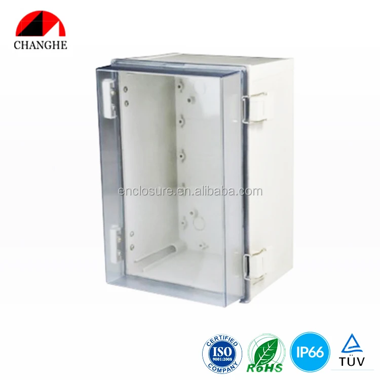 
IP65 Wall Mount Enclosure Weatherproof electrical control boxes industrial control enclosure with hinge cover 300x200x180mm 