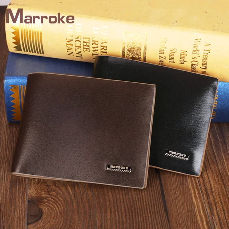Mini Portefeuille pour homme cuir magique carte brieftasche portafoglio uomo pelle con portamonete sughero rfid
