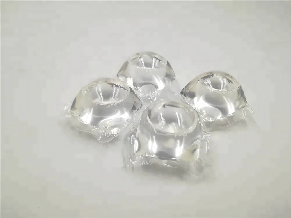 Eco-friendly Transparent 15g Liquid Detergent Laundry Pods Sensitive