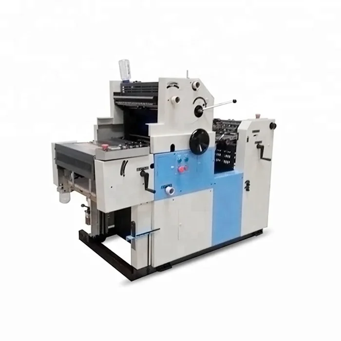 Automatic Single Color Offset Printing Machine 1 Color Portable Offset Printer