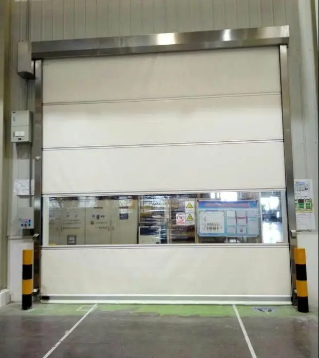 Automatic Pvc Rapid Interior Roller Shutter Door