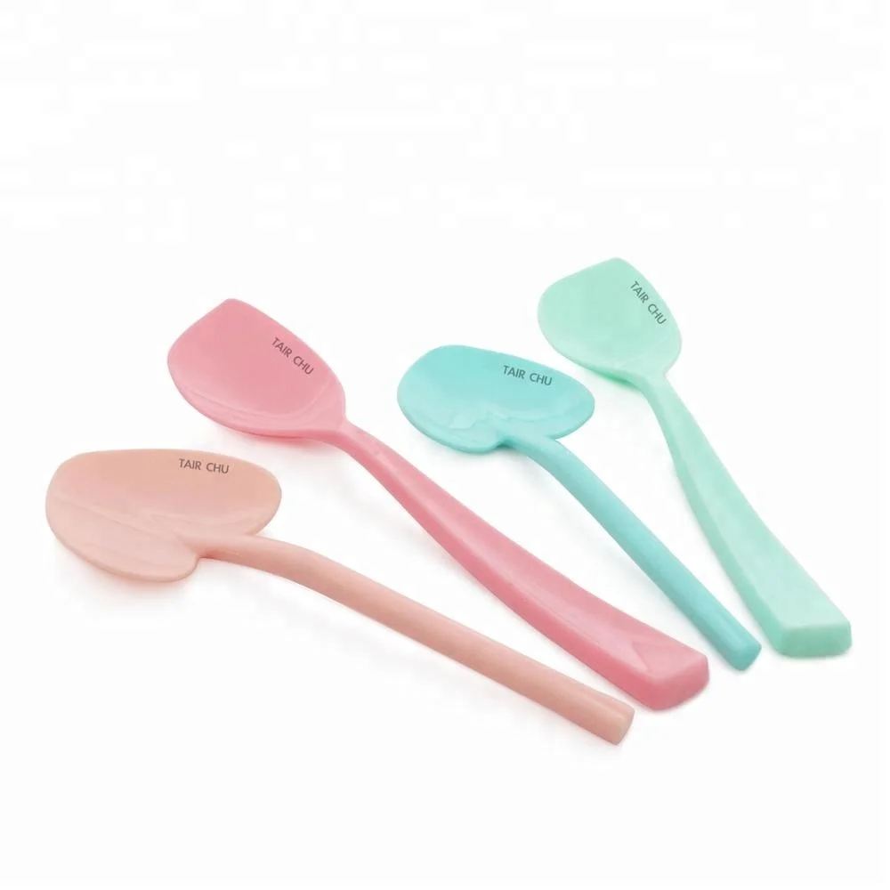 Made in Taiwan Factory 9cm Mini Kiwi Fruit Plastic Disposable Spoon