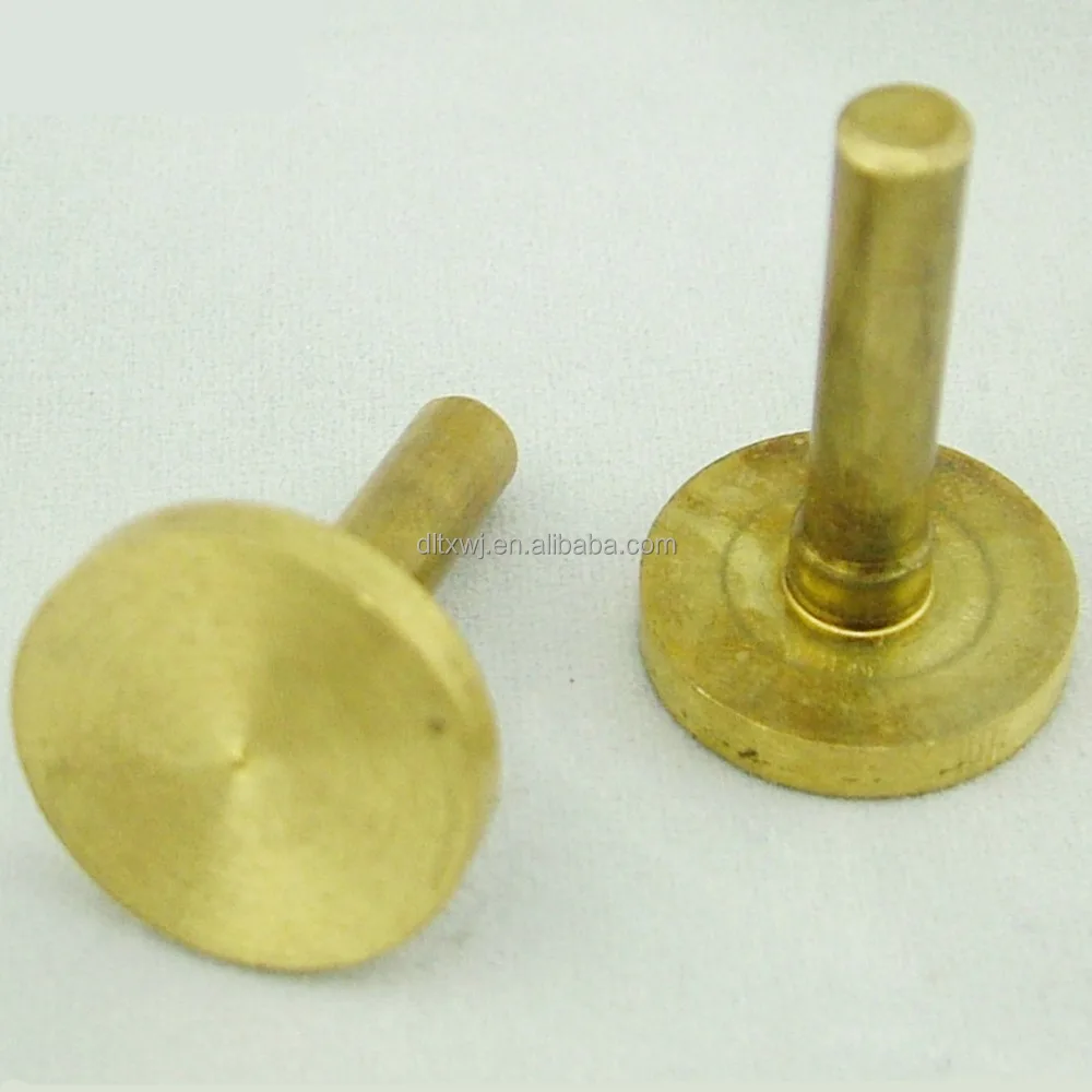 
 Латунные прямые шпильки с плоской головкой, декоративный винт для машины  
