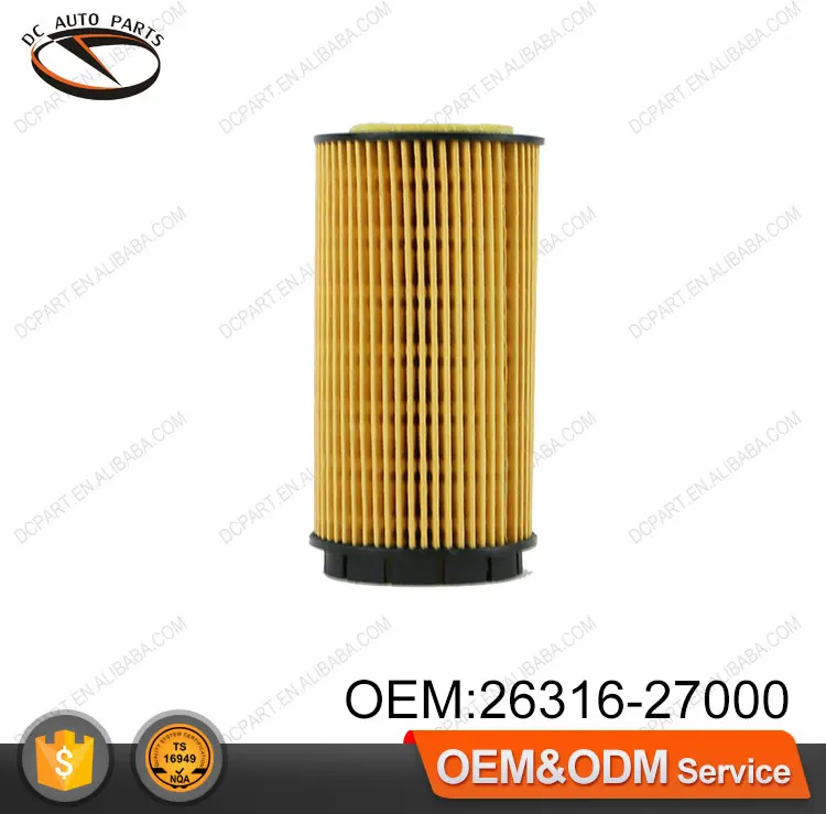 Good Universal Oil Filter OEM 26316-27000 for HYUNDAI in China