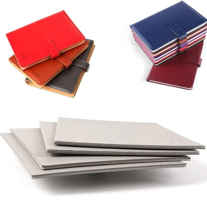 Recycled Laminated Chipboard Paper Grey Board with Sponge