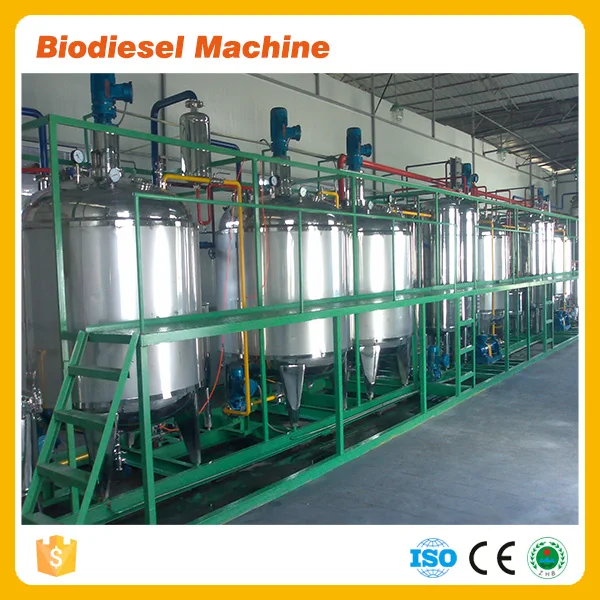 
Small biodiesel making machinery to bio fuel from waste cooking oil 