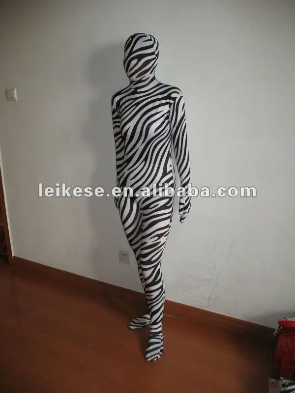  Полный Костюм Зебра из