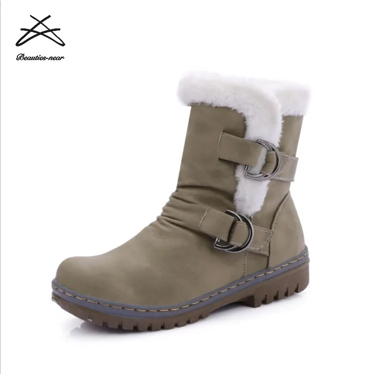 Wholesale good quality cheap winter snow boots women