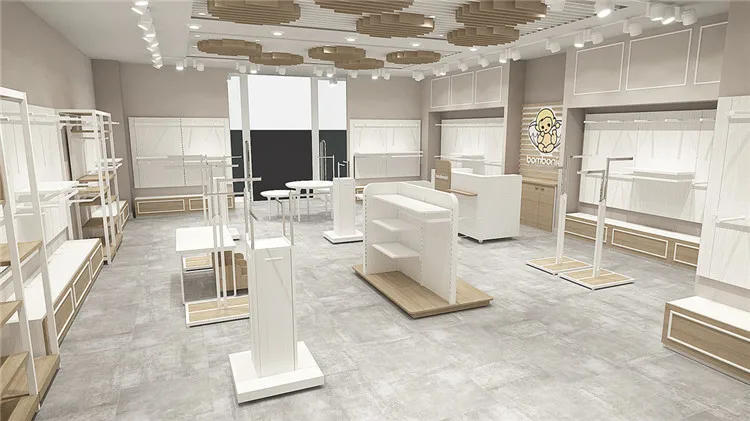Retail Store Interior and Exterior Layout Design Furniture Equipment