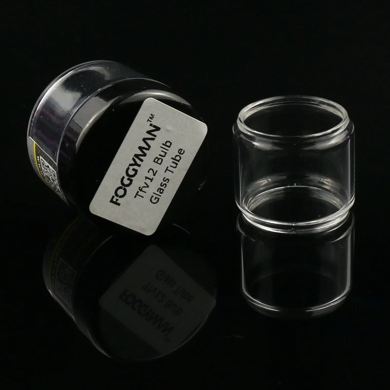 Foggyman  electronic cigarette Pyrex replacement glass tube for tfv12 vape starter kit