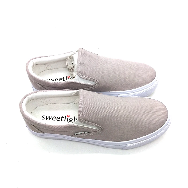 Custom Breathable grey sneakers canvas shoes men cheap price vulcanized shoe sneakers