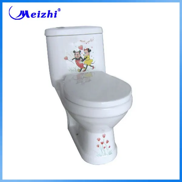 Sanitary ware bathroom Children colored toilet bowl