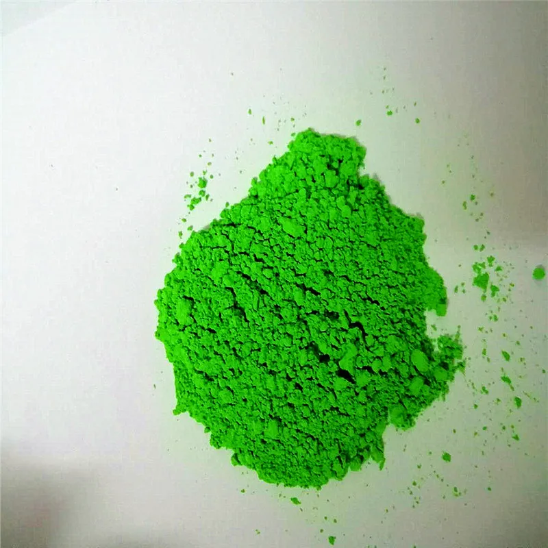 fluorescent pigment Green high sun resistance for ceramic glaze powder
