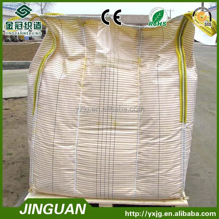 belted loop FIBC bag