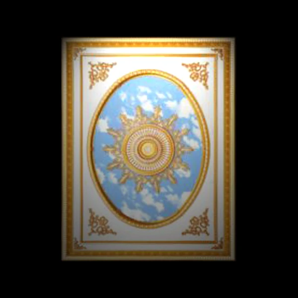 Middle East style ps false ceiling designs sky blue for bed room for homes