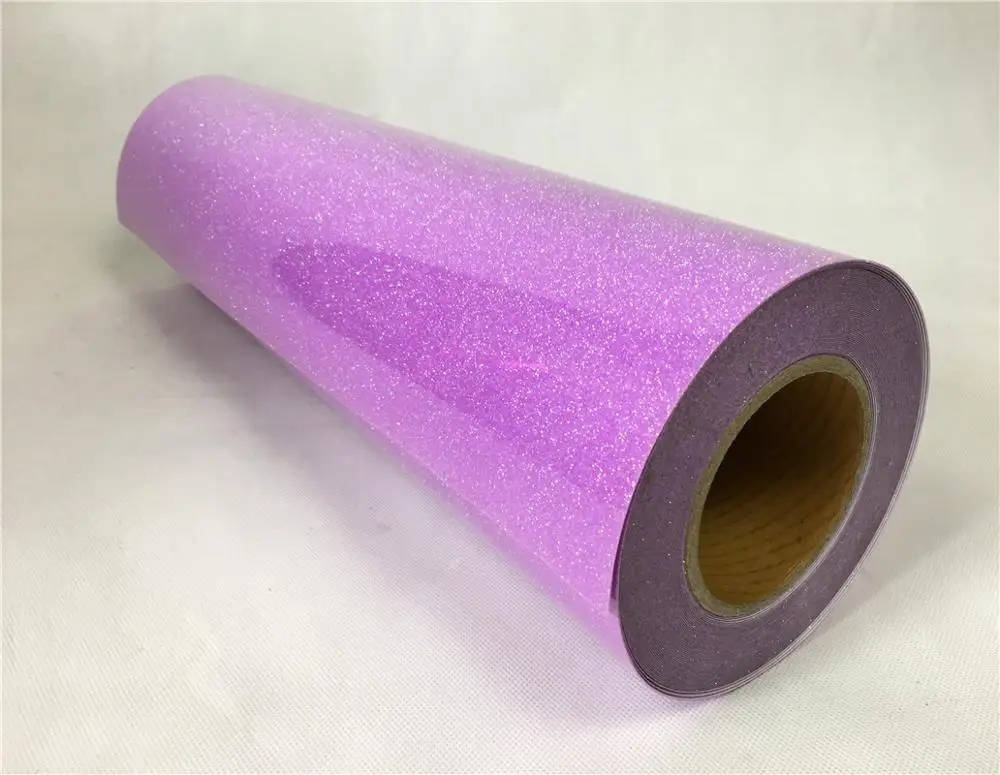 50cm*25m Korea Quality Glitter Heat Transfer press Vinyl rolls Neon Hydrographic Film