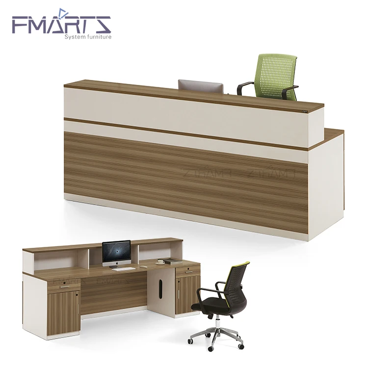 Привлекательный дизайн, роскошная стойка регистрации больничной клиники